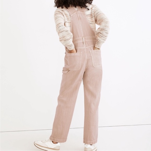 Madewell x Backdrop • Studio Hours Garment-Dyed Overalls - Picture 2 of 13